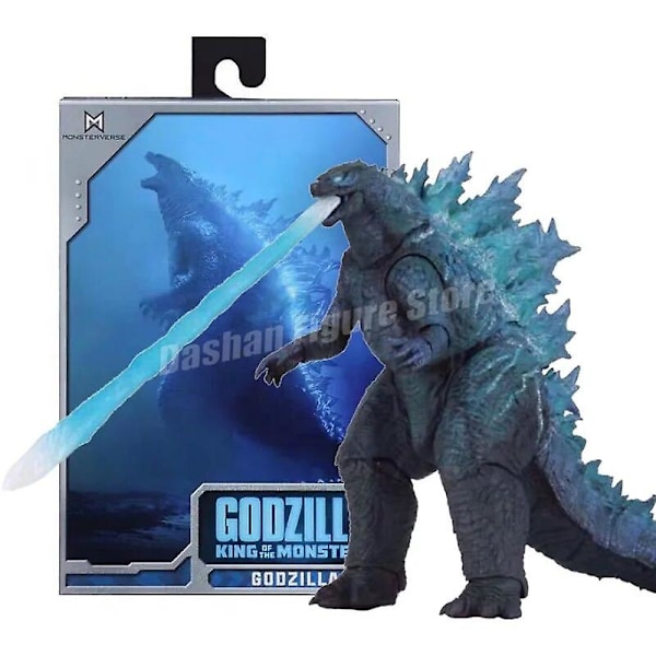 2024 UUSI NECA Burning Godzilla Toimintahahmo PVC-kokoelma 2024 Elokuva Uusi Imperiumi Hirviöiden Kuningas Gojira Figuriini Liikuteltava Mallilelu