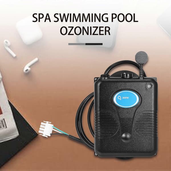 220V 300Mg/T Generator Badekar Dusj SPA Svømmebasseng black