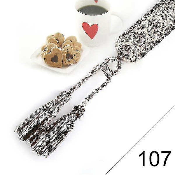 Justerbart handflätat armband med fransar-e 107