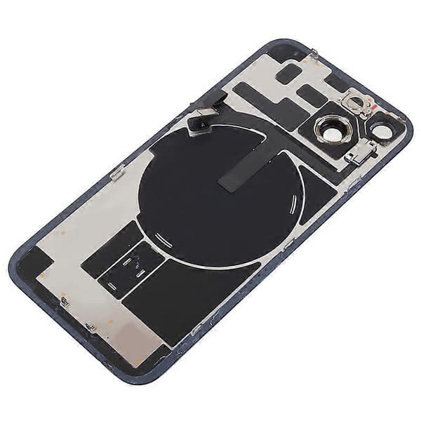 For iPhone 14 OEM Demontering Batterideksel Erstatningsdel Multicolor Midnight