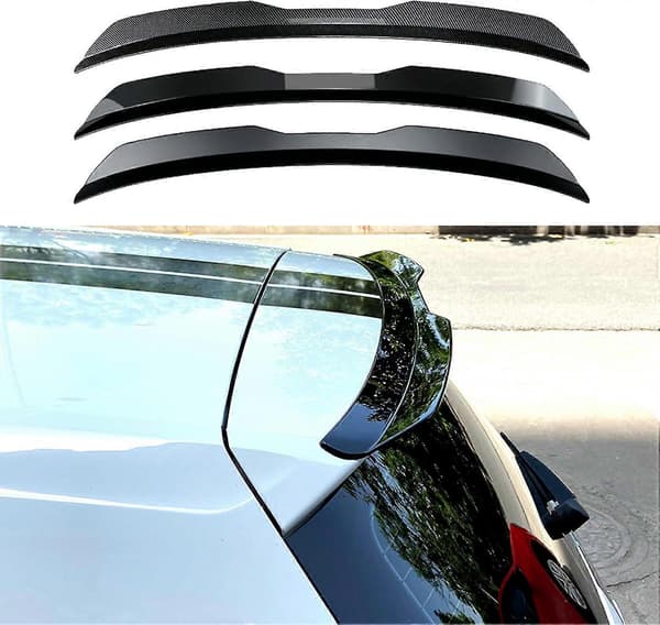 Bakre spoiler för Dodge Durango 3/2/1 Gen SXT/GT/RT/Citadel/SRT, blanksvart