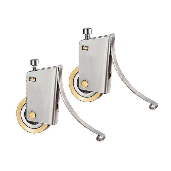 2 stk. skyvedør tandemrulle solid enkel å installere erstatning Single Concave Wheel Other