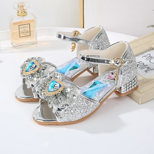 prinsessa elsa skor barn festskor flicka rosa 22,5 cm / størrelse 37 22.5cm / size37