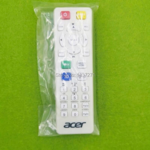 Ersättningsfjärrkontroll Universal för Acer X112H D402D EV-S33H V31S AS311 Projektor