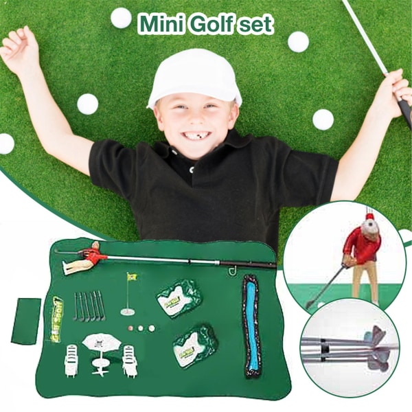 Minigolf professionell set Boll Sport Barnleksaksklubb Sport inomhusspel Träning Green