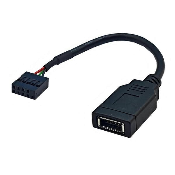 USB 9PIN - Type-C Etupaneelikaapeli