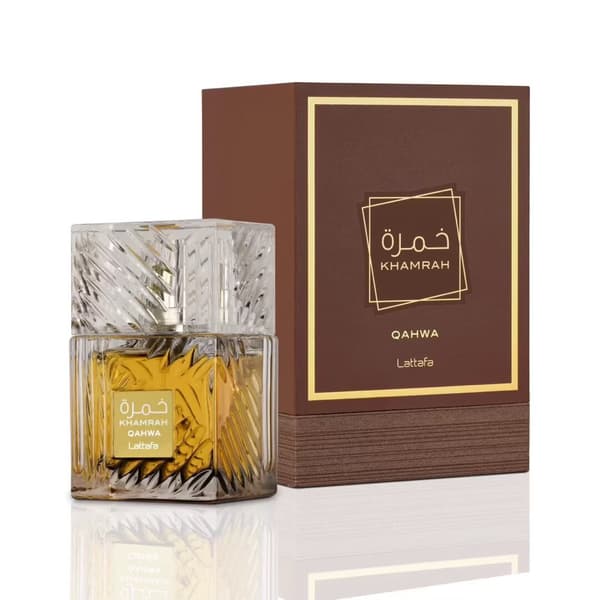 (Påskekampagne) Lattafa Parfumer af høj kvalitet - Khamrah EDP 100ml black 100ml
