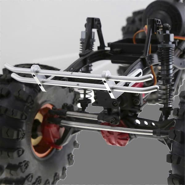 RC Front Efter Kofanger Kit til 1/10 RC Crawler Scx10 iii AX103007, B Black