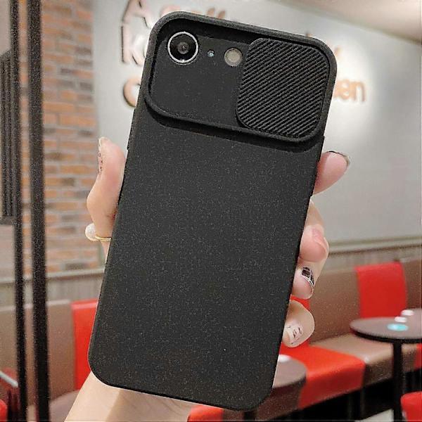 Slid Kamerabeskyttelse TPU-deksel for iPhone 13 mini Black For iPhone 16e