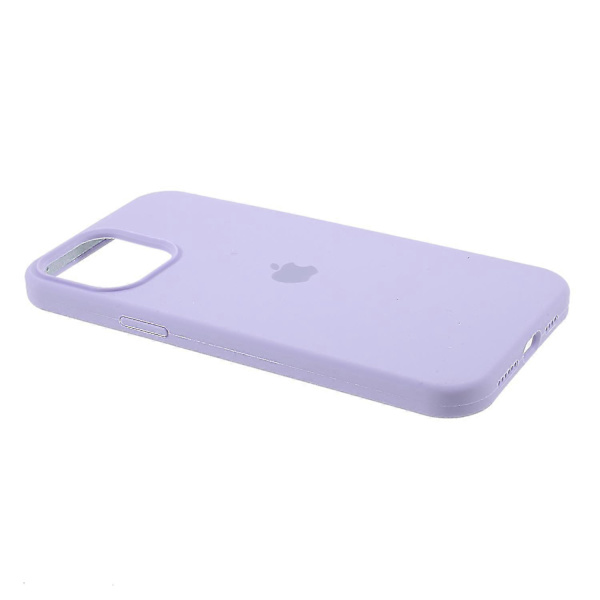 Silkeaktig Myk Solid Silikondeksel til iPhone 12 Mini Light purple iPhone 12 mini 5.4 inch
