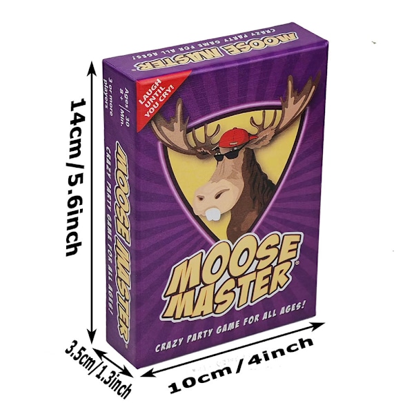 Moose Master - Skratta tills du gråter - Dina kinder kommer att göra ont av att le och skratta så mycket - För roliga människor som letar efter