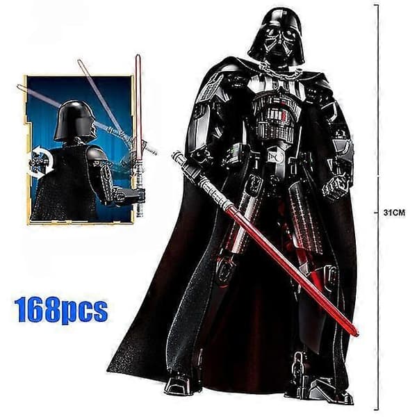 Star Wars Actionfigur Minifigur Barn Byggklossar Leksaker Present 24-31cm KSZ 320