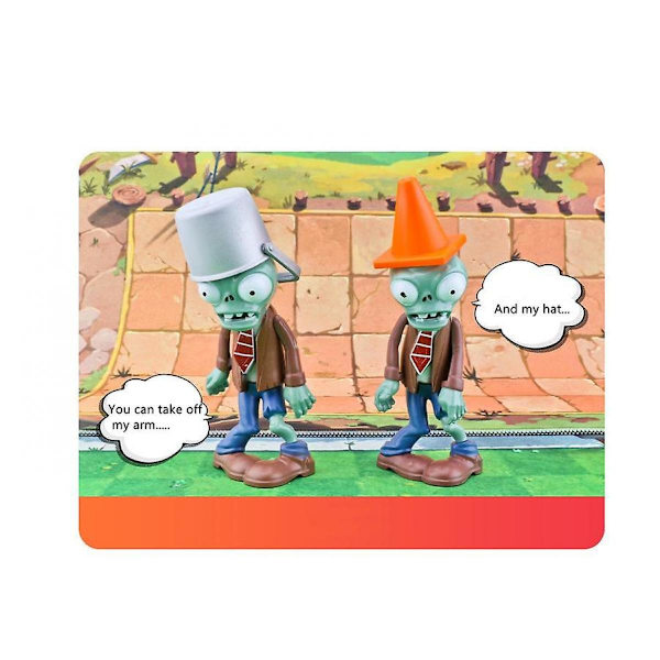 Kasvi- ja zombilelut, patsas mallit, lasten lelusarjat.