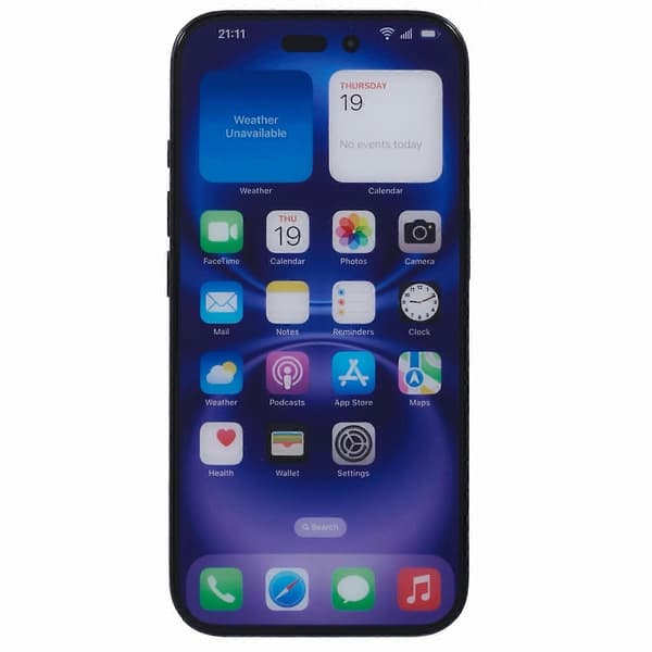 Attrap til iPhone 16 med farveskærm, til fotografering, disk og legetøj (uden logo) Multicolor Style E