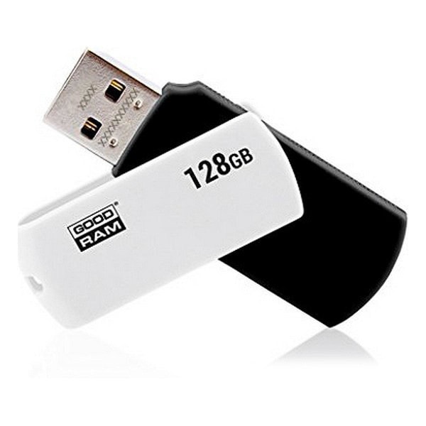 USB-nøgle 128 GB USB 2.0 Hvid/sort Kapacitet - 128 GB