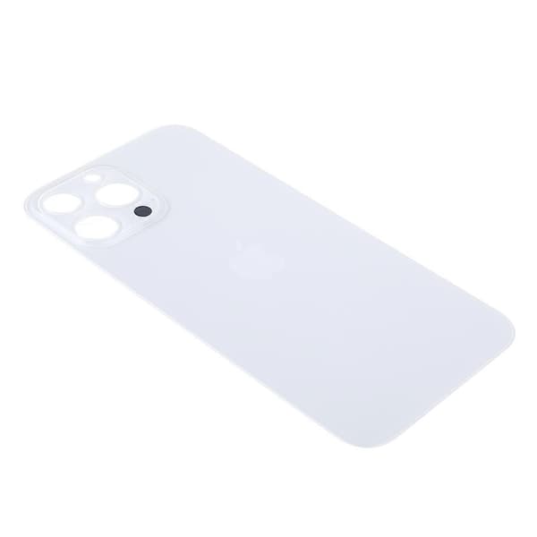 Batterihölje för iPhone 13 Pro Max 6.7 tum, reparationsdel (Standardversion med kamerlinsringhål) White White