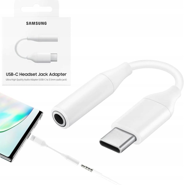Adapter USB-C-uttag 3,5 mm Galaxy S20, JL2873
