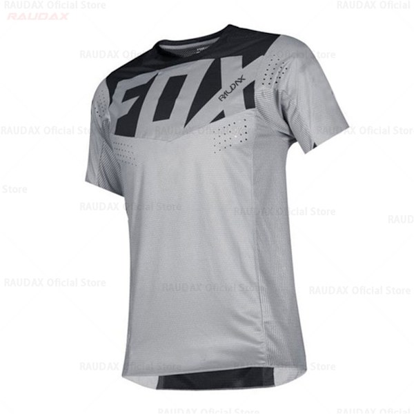 2023 Raudax Herr Downhill Tröjor MTB Cykeltröjor Offroad DH Motorcykeltröja Motocross Sportkläder Cykelkläder Cykelkläder 3 4XL