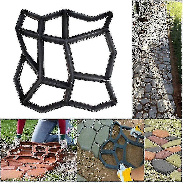 Gör själv Walk Maker molds, för trädgård, uteplats, gård (17''x17'')