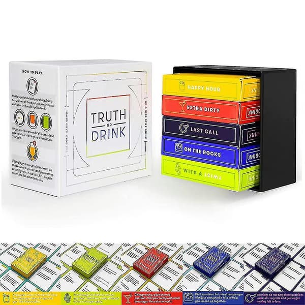 Truth Or Drink -korttipeli aikuisille, juomapeli