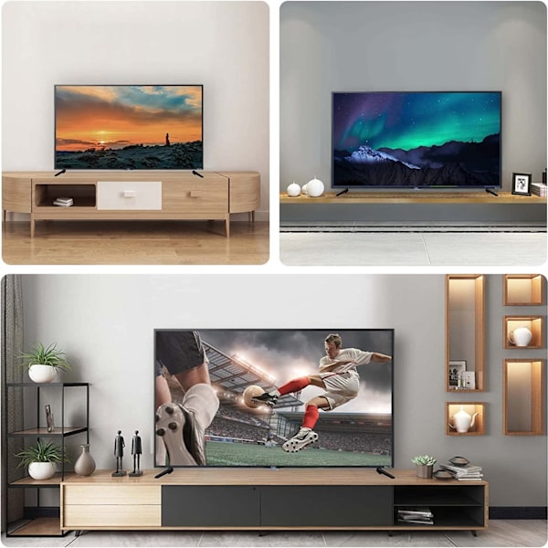 Basfäste för Roku TV, TV-fäste 32 40 49 50 55 Serien Skruvadapter TC-fäste