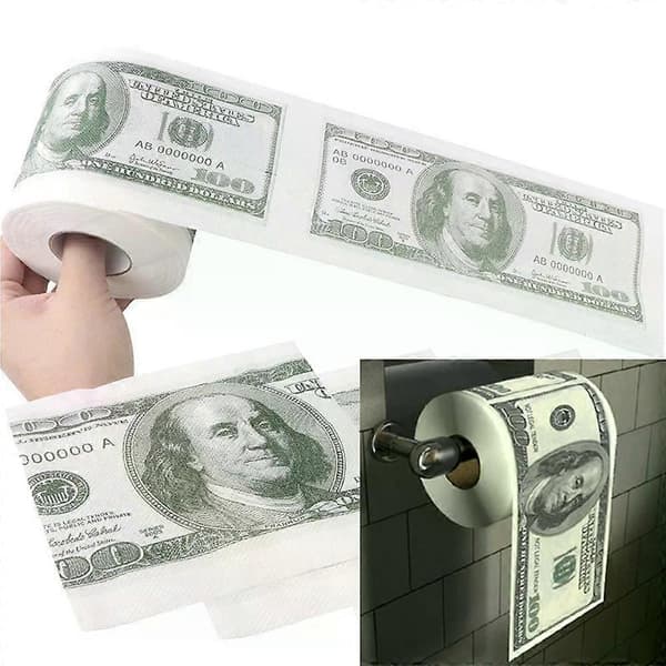 1~8 st Rolig Toalettpapper, Hygienpapper Trämassa Papper 2pcs
