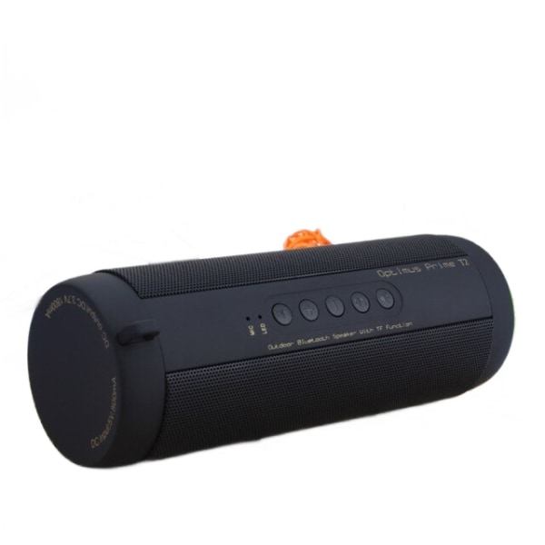Bluetooth-kaiutin, vedenkestävä, kannettava, ulkokäyttöön, langaton subwoofer, kannettava stereokaiutin (musta)