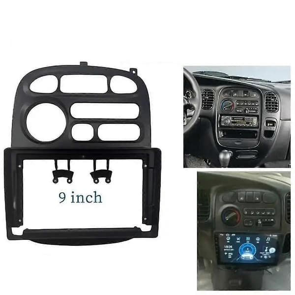9-tums bilramadapter Android Audio Dash Trim Kit för H1 Starex 1997-2007