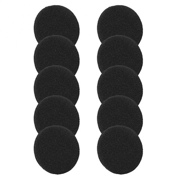 35mm 40mm 45mm 50mm 55mm 60mm 65mm Ersättningsskumkuddar för hörlurar Öronkuddar Svamp Öronproppar Headset Kåpa Nya Hörlurstillbehör