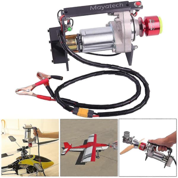 RC Motorstarter til Mayatech 10cc-80cc Benzinmotor Style A XT60 small head starter