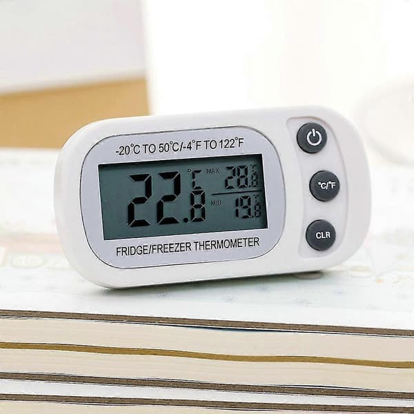 LCD Maks-Min Termometer Digitalt Termometer Temperaturmåler LCD-Skjerm