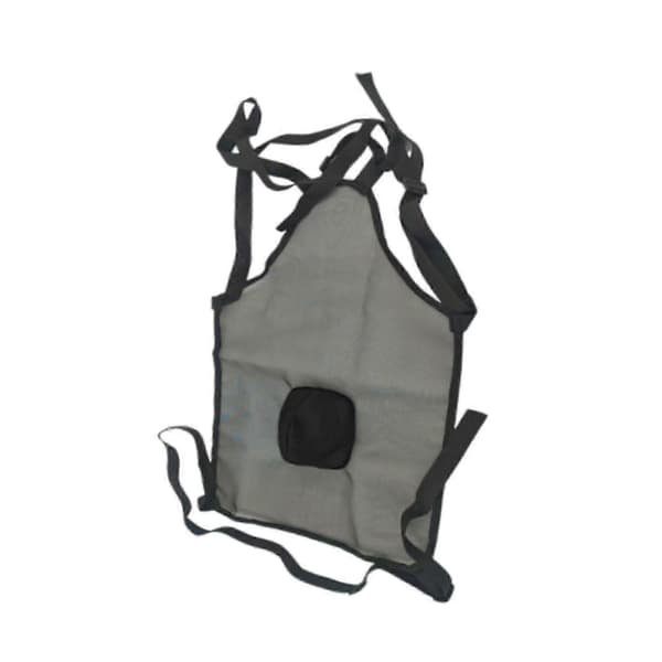 Avlsgeiter Forkle med Slitesterkt Mesh-stoff Grey Black