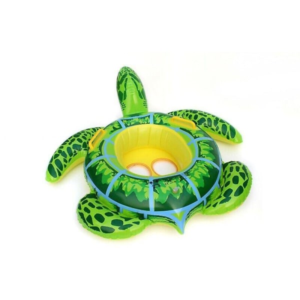 Turtle Baby Toddler Barn Simning Uppblåsbar Pool Float Ring Tube Flotte leksak