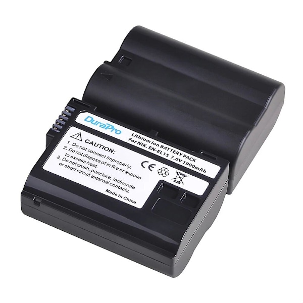 1900mAh EN-EL15 EN EL15 Uppladdningsbart Kamerabatteri För Nikon D600 D610 D600E D800 D800E D810 D7000 D7100 D750 V1 MH-25