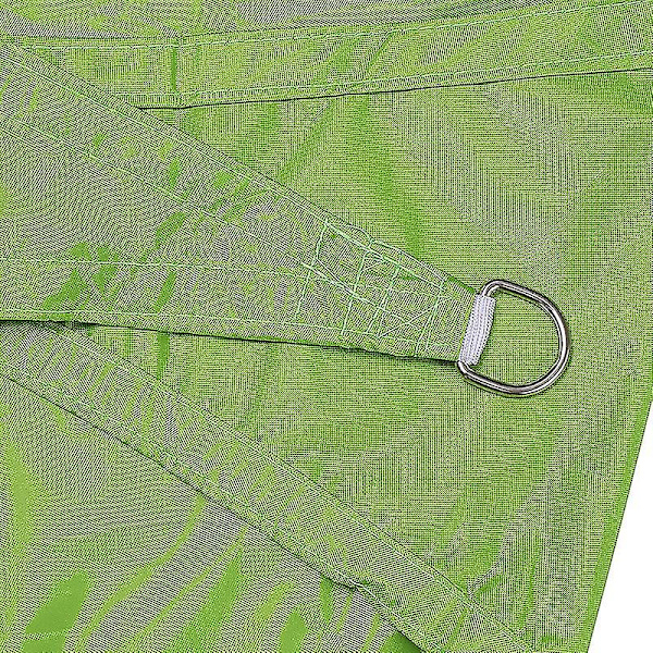 3x3x4,3m/4x4x5,7m/5x5x7,1m Vattentätt Solsegel Triangel För Trädgård Uteplats Utomhus Markiser Tak Pool Markis Camping Green 4x4x5.7m
