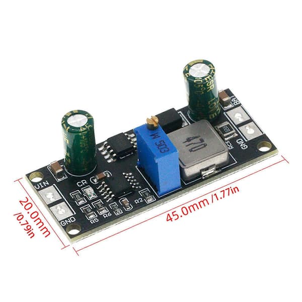 SD30CRMA MPPT Opladningscontroller Modul Justerbare spændinger Output Solcellesystem Komponent til Hjem Udendørs Solcelleløsning 9V