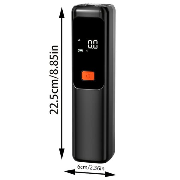 Bärbar Inflator, Luftkompressor Trådløst Digitalt Display