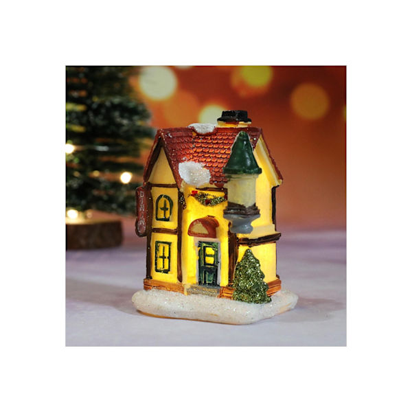 Jul LED-ljus Harts Hem Julhelg Prydnad Dekoration Barn Present Stil 5 Colourful