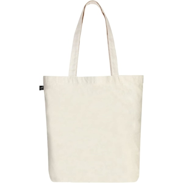 EcoRight 100% Økologisk Canvas Tote Bag med Lynlås, Miljøvenlige Små Tote Bags til Kvinder til Rejser, Strand & Shopping Bloom