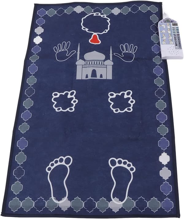 {YM}Muslim Prayer Mat, Electronic Interactive Prayer Mat, Touch Sensitive Islamic Prayer Mat, Smart Teaching Mat for Muslim Prayer