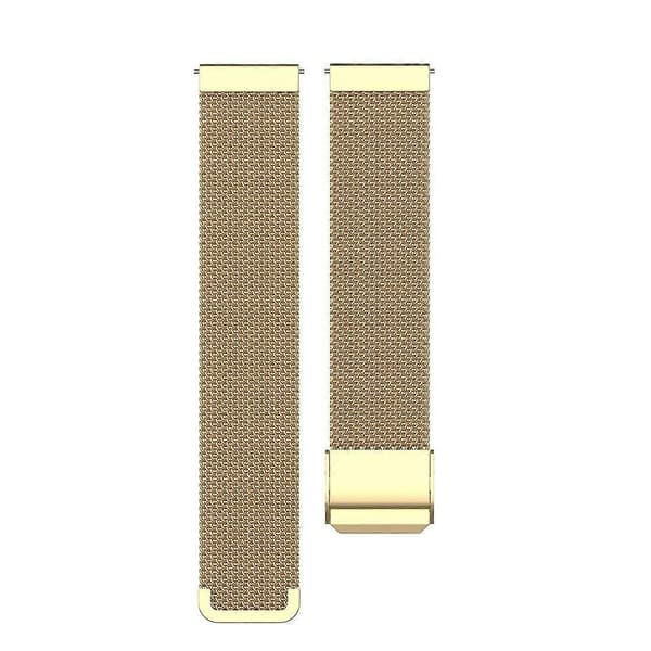 Tre Perler Rustfrit Stål Rem 22mm Gold