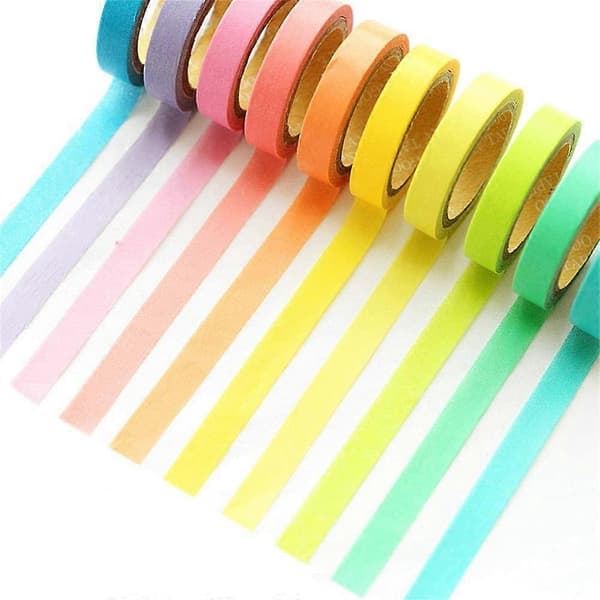60 rullar Washi Tape Set, Dekorativ Maskeringstejp
