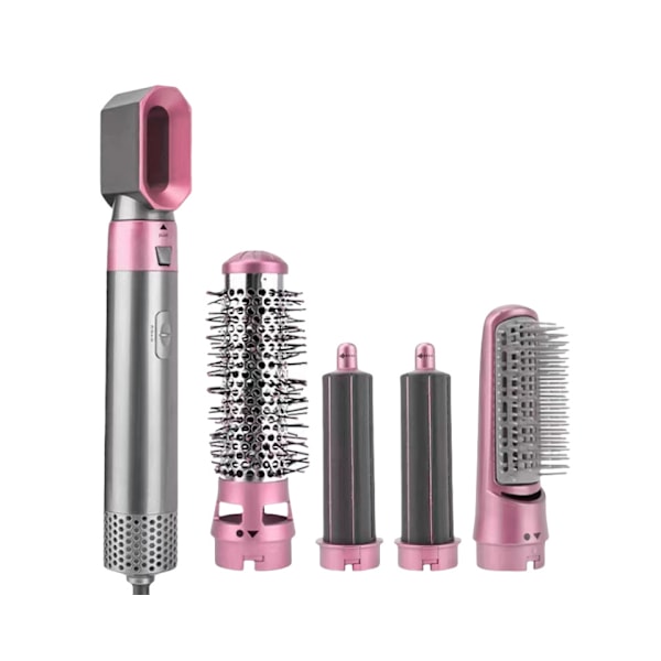Air Styler - Professionellt 5-i-1 Multifunktionellt Hårstylingsverktyg PINK