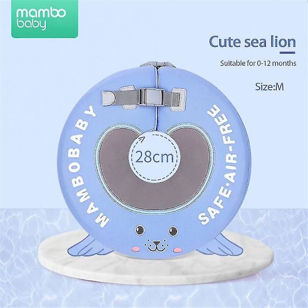 Mambobaby Baby Float Liggende Baderinger Spedbarn Midje Badering Småbarn