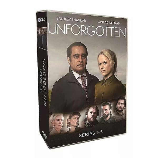Ny Box Set Unforgotten Säsong 1-6 DVD Engelsk version 12-Disc