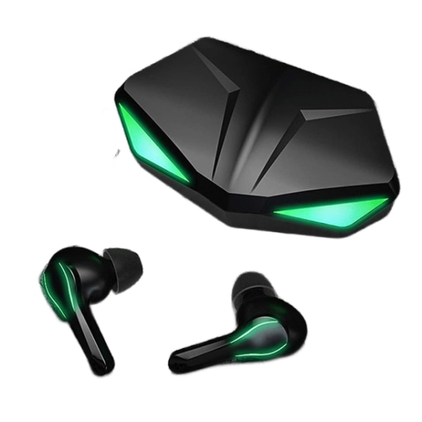 Gaming-öronproppar 65μs handelsplattform med låg latens Bluetooth headset med mikrofon Bas Ljudeffekter PUBG-positionering trådlöst headset