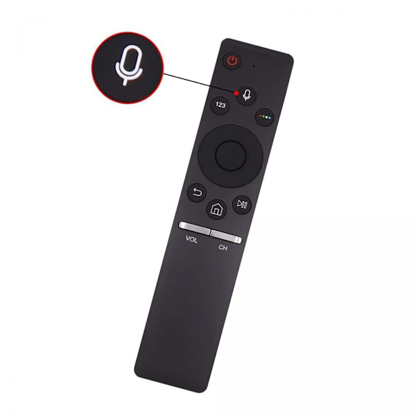 Ny Bluetooth-fjärrkontroll med mikrofon Kompatibel med Samsung Q6FN Q7FN Q8FN Q8FN TM1680A 1AP1 UHD TV |