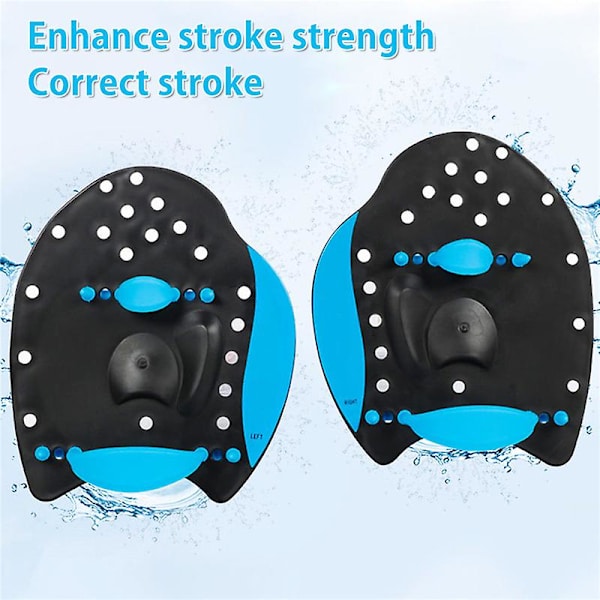 Hand Paddles Simning | Simtillbehör | Sporttillbehör | Simhandskar Yellow M