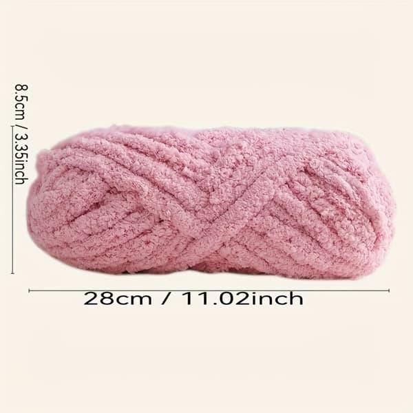 Rolls Ultra-Mykt Fingergarn 100% Polyester Håndstrikking Puter Tepper Skjerf 01#