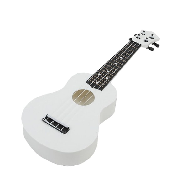 21 tums barn barn ukulele 4-strängad gitarr pedagogisk rolig leksak vit  ddd3 | Fyndiq